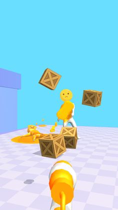 Sponge Shoot 3D - Screenshot 2