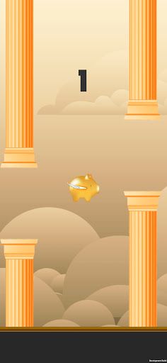 Flappy Golden Pig - Most expen - Screenshot 2