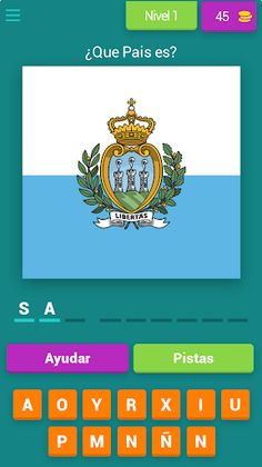 Desafío de Quiz: Paises - Screenshot 1