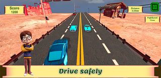 Rudra Car Racing Super Hero 3D - Screenshot 3