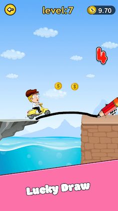 Draw Bridge: Rider Save - Screenshot 4