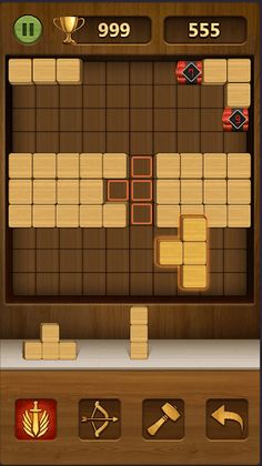 Wooden Block Puzzle - Screenshot 1