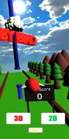 Grubby Bird 3D - Screenshot 1