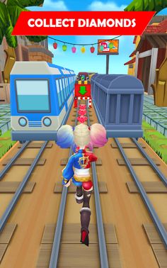 Subway Train Surf : Running Ga - Screenshot 2