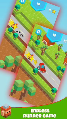 Blocky Roads™ - Screenshot 3