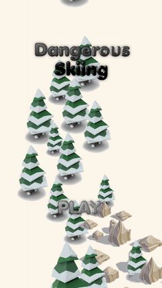 Dangerous Skiing - Screenshot 1