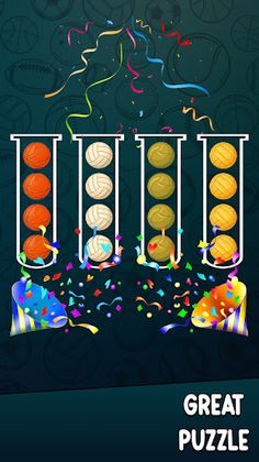 Ball Sort Puzzle Sports Game - Screenshot 2