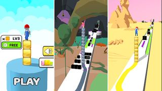 Cube Runner 2023 - 3D Rider - Screenshot 3