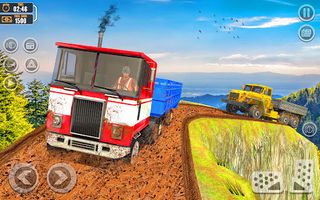 Mud Truck 3D Driving Simulator - Screenshot 1