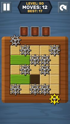 Cogs Box - slide puzzle - Screenshot 3