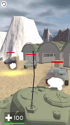 Tank Battle for Territory - Screenshot 1