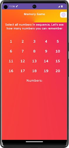 Memory Game - Brain Training - Screenshot 3