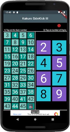 Kakuro SideKick III - Screenshot 1