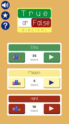 True or False (Biblical) - Screenshot 1