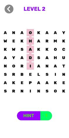 Free Find Words: What Clues - Screenshot 3