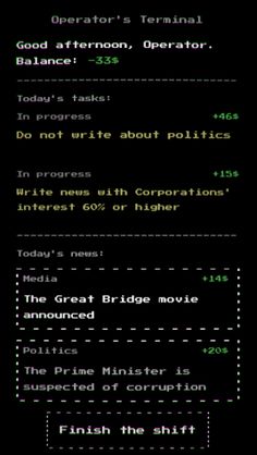 Propagandist Simulator: Newspa - Screenshot 1