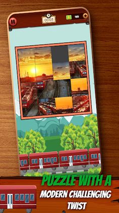 Train Sliding Puzzle Rail Rush - Screenshot 1