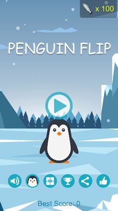 Penguin Flip - Screenshot 1