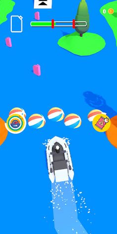 Boat Chase - Racing Game - Screenshot 3