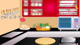 games girl cooking chicken - Screenshot 1