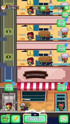 Strange Fruits Idle Restaurant - Screenshot 4