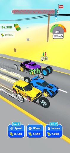 Wheel Merge Race - Screenshot 3