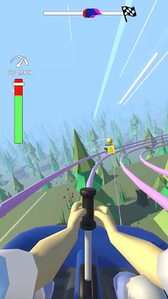 Rodelbahn Race 3D - Screenshot 1