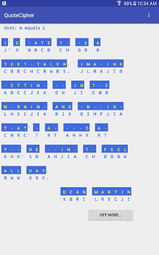 Quote Cipher - Screenshot 2