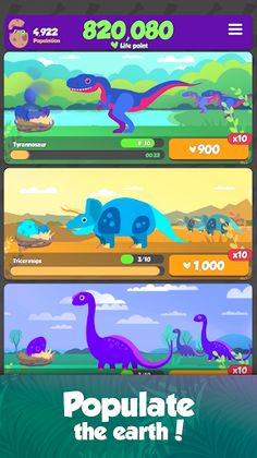 Dino: Idle Game - Screenshot 1