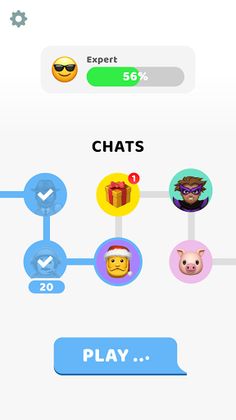 Emoji Chat - Text Puzzle - Screenshot 1