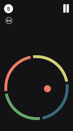 4 Color Circle - Spin it! - Screenshot 2