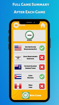 Capital Quiz - World Capitals - Screenshot 2