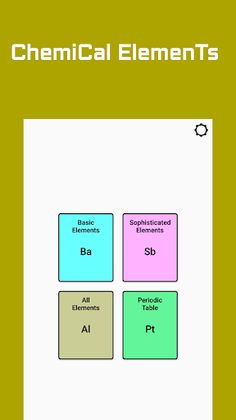 ChemiCal ElemenTs -games- quiz - Screenshot 1