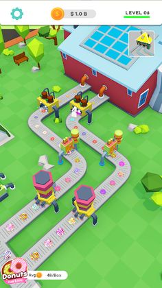 Idle Donut Factory Business - Screenshot 4