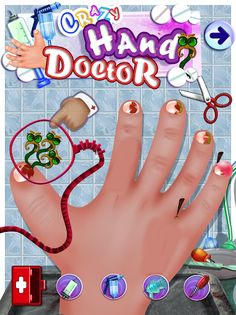 Crazy Hand Nail Doctor Surgery - Screenshot 1