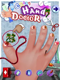Crazy Hand Nail Doctor Surgery - Screenshot 1