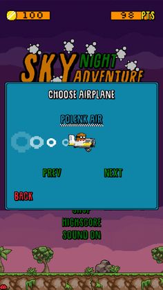 Sky Night Adventure - Screenshot 2