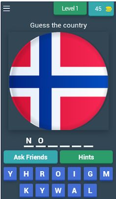 Guess Flags of Countries - Screenshot 1