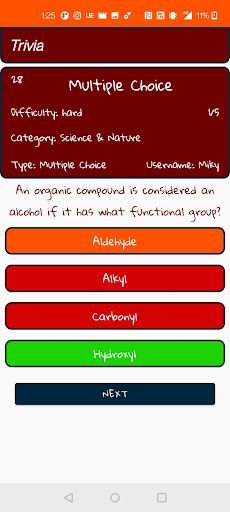 Trivia Thoughts - Screenshot 1