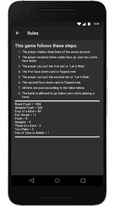 Let It Ride - A Fun and Easy P - Screenshot 4