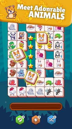 Tile Animals: Match Puzzle - Screenshot 2