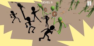Stickman Fight Arena Shadow 3D - Screenshot 2