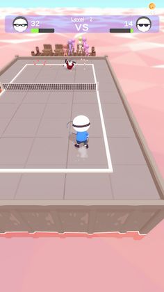 Power Tennis 3d - Screenshot 2