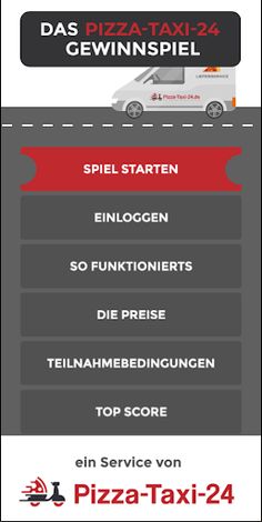 DAS Spiel - Pizza-Taxi-24.de - Screenshot 1