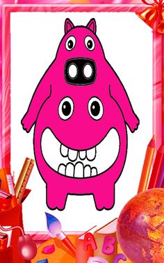 Garten of Banban 4 Coloring - Screenshot 1