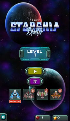 Space Starship Blaster - Screenshot 1