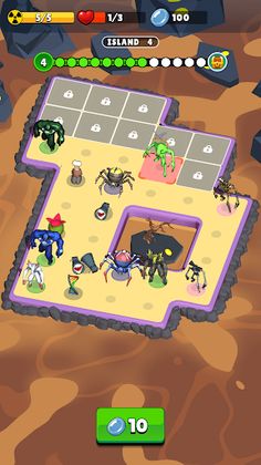 Monsters Island: Merge Battler - Screenshot 2