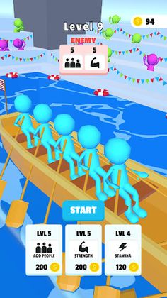 Rowing Battle - Screenshot 2