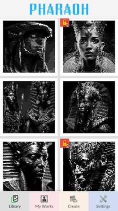 Pharaoh Coloring Book Art - Screenshot 3