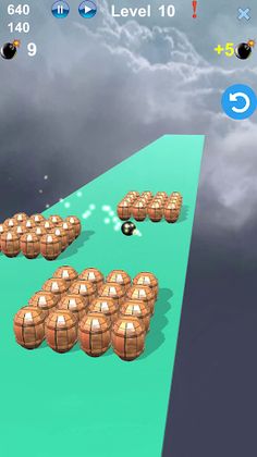 Angry Knock down Catapult Bomb - Screenshot 3